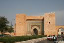 Bab el Khemis, en af de meget flotte porte, der fører ind til medinaen i Meknes.