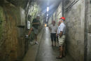 Fra rundvisningen i World War II Tunnels. Der er lavet 50 km. tunneller inde i Gibraltarklippen i begyndelsen af 2. verdenskrig. Et imponerende bygningsværk.   