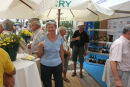 Der var sherryfestival i Jerez, da vi besøgte byen; oppe på torvet havde de forskellige bodegaer telte, hvor man kunne smage deres produkter. Her smagte vi sherry fra Terry.