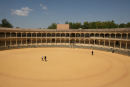 I Ronda besøgte vi den gamle Palaza de Toros fra 1785. Det er en af de ældste og har dannet skole for mange tyrefægtere; det skulle være en af de strengeste i Spanien. 