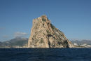 På turen fra Altea til Dénia passerede vi den imponerende kalkstensklippe Peñon de Ifach, der i facon minder lidt om Gibraltarklippen.