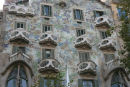 Arkitekten Gaudi har sat sit præg på Barcelona. Mange af bygningerne er tegnet af ham. Her Casa Batlló, der er indrettet til museum. 