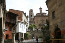Poble Espanyol, der er bygget i forbindelse med verdensudstillingen i 1929. Ideen med Poble Espanyol (Den Spanske Landsby) var at vise byggestilen rundt om i Spanien.