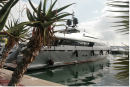 Nice, Cannes og St.-Tropez kan godt pakke sammen! Hvis man skal se rigtigt store både, skal man til San Remo; der lå de på række. 