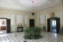Et af rummene i Villa San Martino på Elba. Freskerne på væggene er malet i 1814 i egyptisk stil, et minde om Napoleons Nil-felttog i 1798-99. 