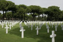På den amerikanske krigskirkegård i Nettuno er der begravet over 7000 soldater, som faldt under invasionen ved Anzio og Nettuno i 2. verdenskrig.   