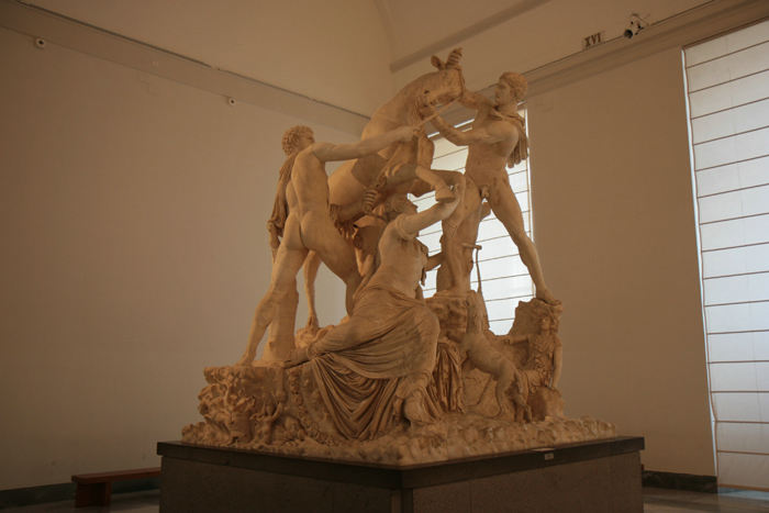 ’Farneses tyr’ er en del af Farnese-samlingen på Museo Archeologico Nazionale i Napoli. Skulpturen er fundet i termerne i Caracalla, hvor den smykkede pladsen for legemsøvelser.