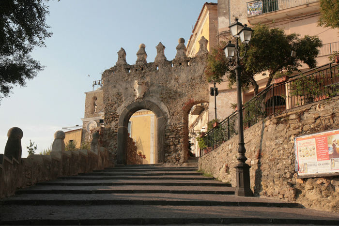 Portale d’Ingresso ved indgangen til middelalderbydelen i Agropoli. 