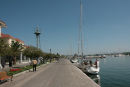 Første stop på vor tur i 2012 blev den kommunale kaj i Preveza. Den ligger få sømil fra Cleopatra Marina. Her sidst i april var der stadig god plads, så vi lagde os langskibs.