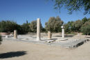 Resterne af Dionysos templet på Naxos.