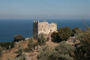 Rundt på Naxos er der bygget flere vagttårne, mens det var under Venetiansk styre. Her Agia’s Tower på nordspidsen af Naxos.