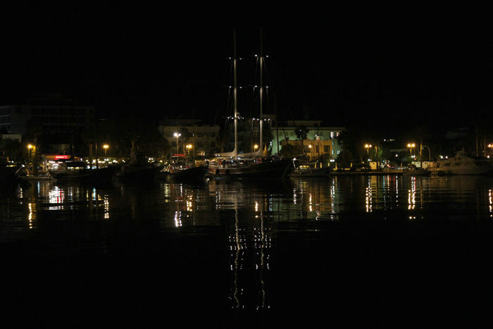 Aftenstemning i havnen på Kos. (Foto Jakob)