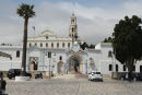Tinos – Pilgrimsøen. Bebudelseskirken Panagia Evangelistria, som hvert år d. 15. august besøges af flere tusinde pilgrimme.