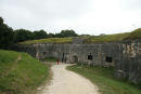 Hele Ile d'Aix er et stort forsvarsværk til forsvar af indsejlingen til Rochefort. Her Fort Liédot på nordsiden af øen.