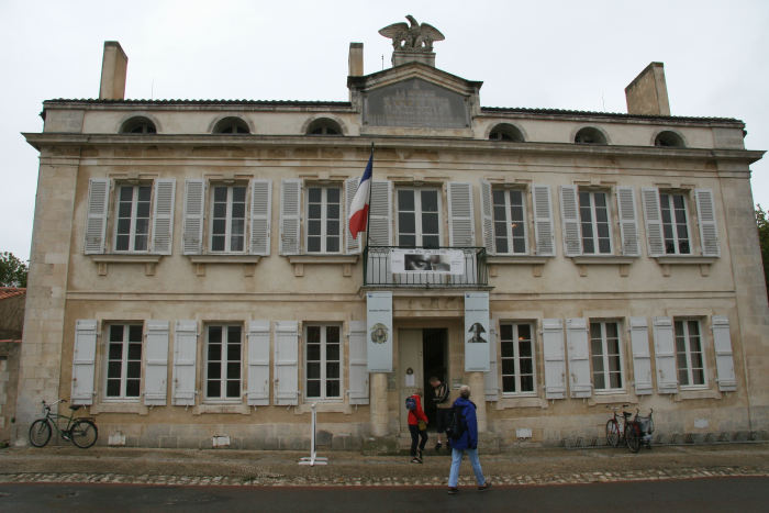 Musée national de I'île d'Aix, huset på Ile d'Aix, hvor Napoleon tilbragte de sidste dage inden han blev forvist til St. Helena.