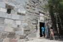 Indgangen til den gamle borg i Bodrum – St. Peter Borgen, som indeholder Bodrum arkæologiske undersøiske museum. 