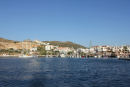 Havnen i Datca, hvor vi gjorde holdt på turen fra Bodrum til Göcek området. En fin havn med gode indkøbsmuligheder.