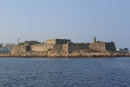 Castillo de San Anton, der ligger ved indsejlingen til den gamle havn i La Coruna. Der er indrettet museum i fortet.