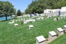 En af de mange kirkegårde på Gallipoli Halvøen, for de faldne under 1. Verdenskrig. Hele halvøen er udlagt som en stor mindepark.