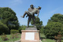 Der er rejst mange mindesmærker/statuer rundt i mindeparken på Gallipoli Halvøen. 