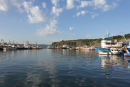 Vi var en tur ude i Sorte Havet og overnattede i Türkeli Fencri, en fiskerihavn hvor der ikke var plads til lystbåde. Vi lå uden på 2-3 store fiskerbåde samt et par lystbåde til fiskeri.