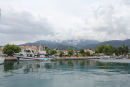 Da vi besøgte Nea Limani på Thassos, hang skyerne lavt oppe i bjergene, og vi undgik da heller ikke en enkelt regnbyge.