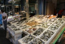Markedet i Kapani bydelen i Thessaloniki havde også en stor fiskeafdeling. Godt, der ikke er lugt på billeder!