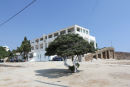 Klosteret Panagia Kanale i Kanale by på Kythnos. Et forholdsvis nyt kloster, men det så noget forfaldent ud, især øverste etage, som sikkert ikke bliver brugt.