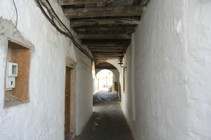 Parti fra Chora på Patmos.