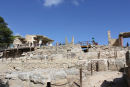 Knossos på Kreta. Knossos var centrum for den minoiske kultur i bronzealderen og var på det tidspunkt den største by på Kreta. 