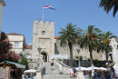 En af portene ind til den gamle bydel i Korcula by.  