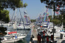 Palmizana Marina på øen Vlaka lige uden for Hvar. Der var taxibåde fra marinaen ind til Hvar by.  