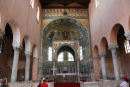 Eufrasius-basilikaen i Porec. Ciborium – koret, domineres af en smuk alteroverdækning.