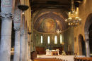 Alteret i den flotte San Giusto Katedral i Trieste.