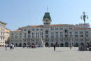 Rådhuset i Trieste på den flotte Piazza dell’ Unita d’Italia.