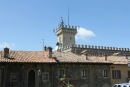 Nogle af de gamle bygninger og et af tårnene i San Marino. Det var en meget velholdt by.
