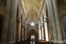 Real Duomo i Erice ser ikke ud af noget særligt, nærmest forfalden, når man ser den udefra, men indvendig var den imponerende med sine snoede hvælvinger.