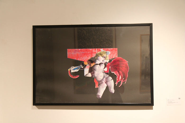 Et af billederne i kunstmuseet i Trapani. Ikke lige vor smag.
