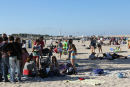 Der var rigtig mange mennesker på stranden i San Vito Lo Capo d. 1. maj. Og der blev spillet høj diskomusik.