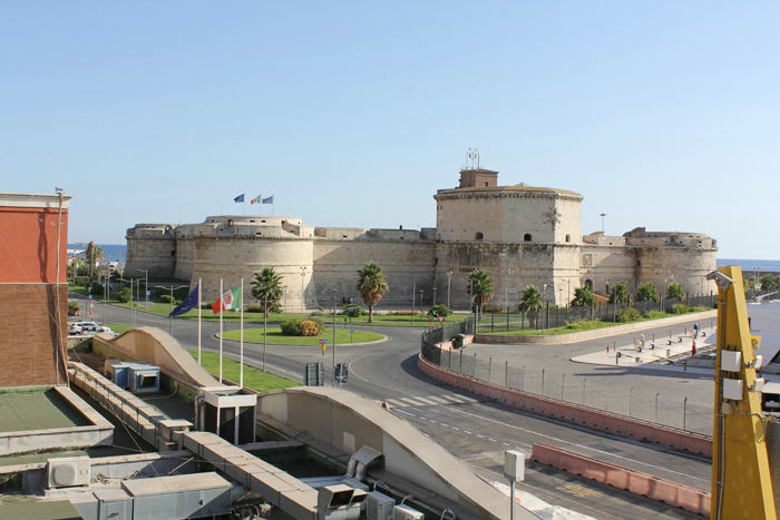 Fort di Michelangelo i Civitavecchia.