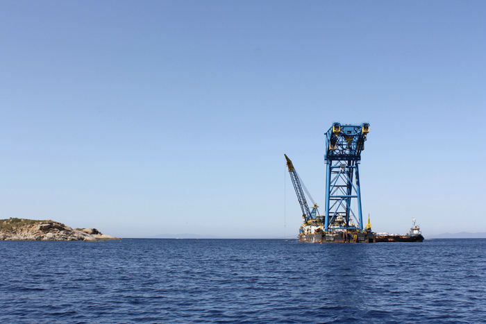 Giglio blev sat på landkortet og kendt af de fleste, da det store krydstogtskib M/S Concordia sejlede på et skær lige uden for havnen og sank. De er stadig ved at rydde op her mange år efter. 