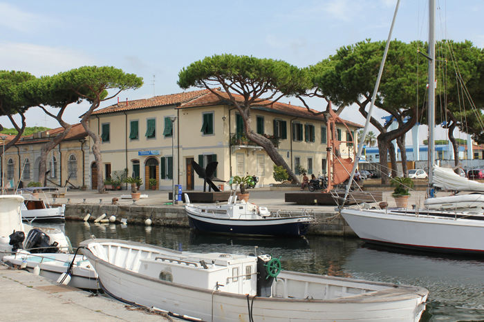Parti fra havnen i Viareggio. 