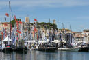 Fra Saint Raphael tog vi toget til Cannes for at se det store boat-show. Vi ville have besøgt Cannes i egen båd, men på grund af bådudstillingen var havnen lukket. 