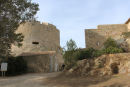 Fort Saint Agathe på Ile de Porqurolles. Der var en flot udsigt oppe fra fæstningen.