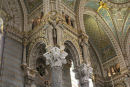 Et parti inde fra Basilique Notre-Dame de Fouvière. Det har været lidt af et arbejde at lave disse udsmykninger.