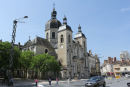 St. Pierre kirken på Rådhuspladsen i Chalon-sur-Saône.