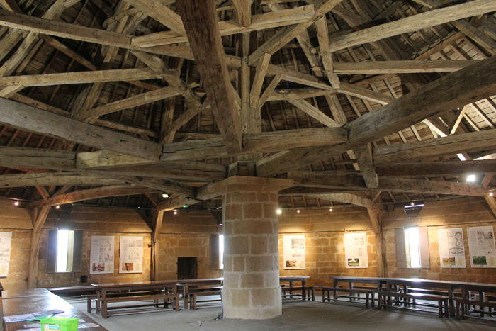 Øverste etage i Tours de Navarre et d´Orval i Langres.