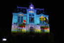Festlighederne i forbindelse med Jean de La Fontaines 350 års fødselsdagsfest i Château-Thierry sluttede med et imponerende lysshow på rådhuset.