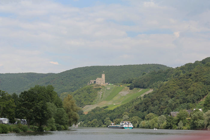 Borgruinen Landshut i Bernkastel.
