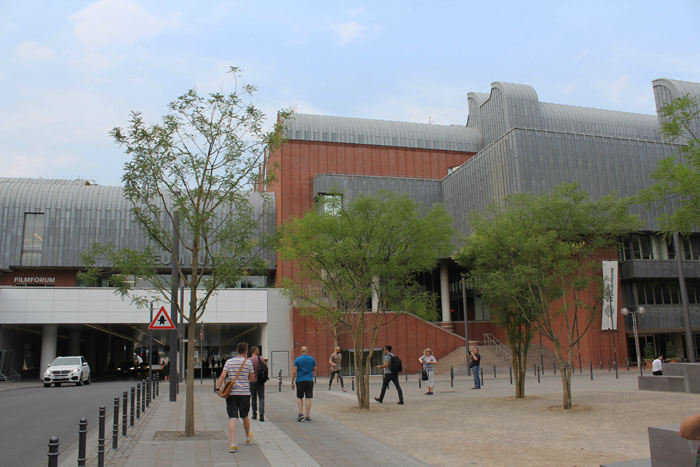 Museum Ludwig i Köln. Et forholdsvis nyt kunstmuseum. 